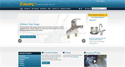 Desktop Screenshot of encoreplumbing.com